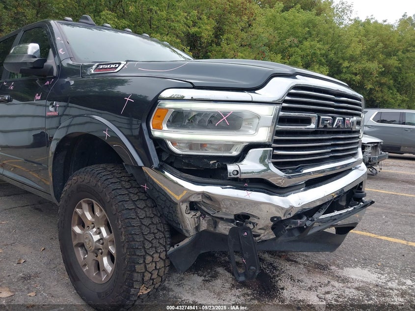 2019 Ram 3500 Laramie 4X4 8' Box VIN: 3C63R3JL4KG526215 Lot: 43274941