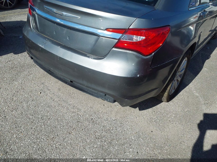 2013 Chrysler 200 Touring VIN: 1C3CCBBB3DN687230 Lot: 43274949