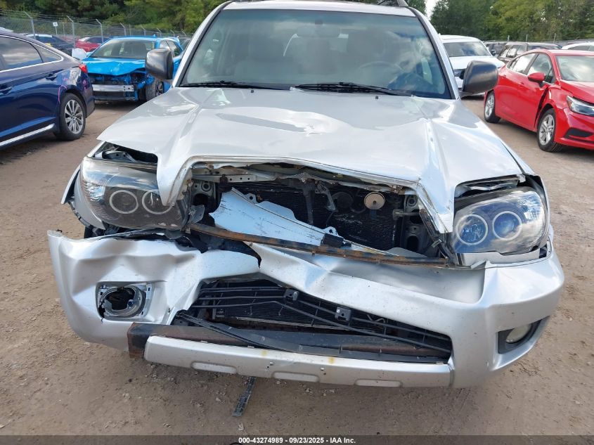 2006 Toyota 4Runner Sr5 V6 VIN: JTEBU14R460080869 Lot: 43274989