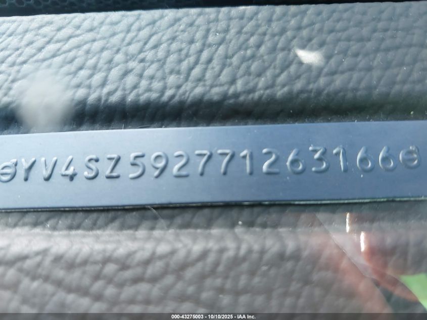 2007 Volvo Xc70 2.5T VIN: YV4SZ592771263166 Lot: 43275003