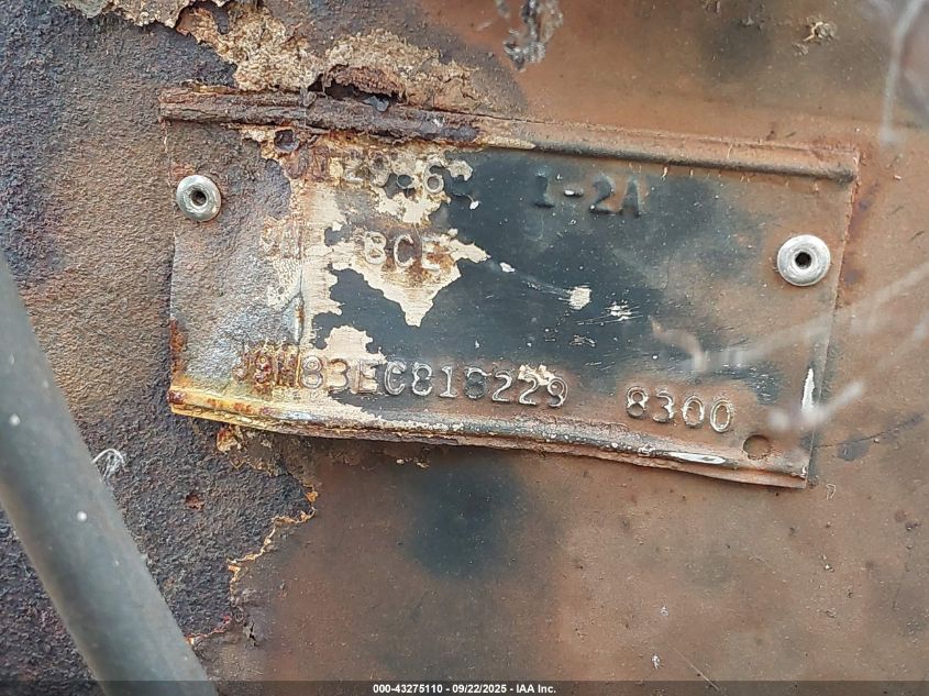 1979 Jeep Cj-5 VIN: J9M83EC818229 Lot: 43275110