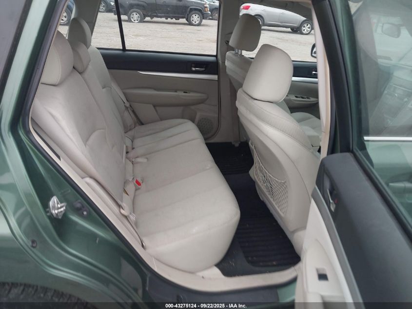 2011 Subaru Outback 2.5I VIN: 4S4BRCAC2B3388919 Lot: 43275124