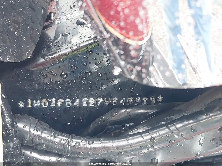 2007 Harley-Davidson Flhr VIN: 1HD1FB4127Y645583 Lot: 43275129