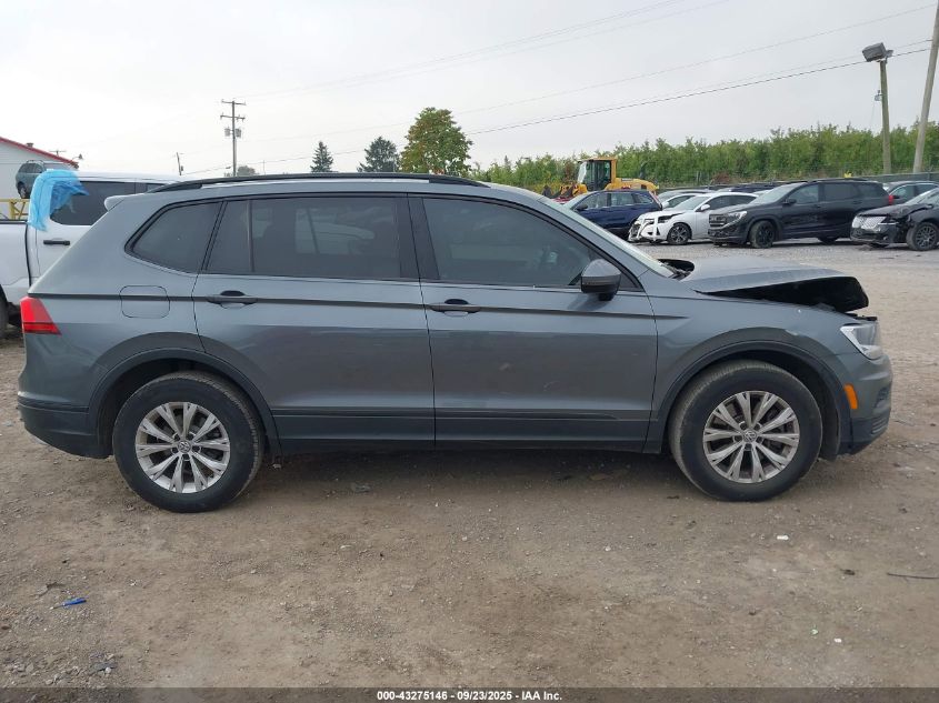 2018 Volkswagen Tiguan 2.0T S VIN: 3VV0B7AX3JM123581 Lot: 43275146