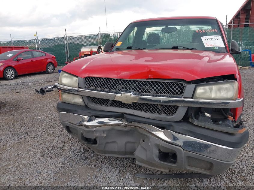 2005 Chevrolet Silverado 1500 Work Truck VIN: 1GCEC14X85Z358783 Lot: 43275149