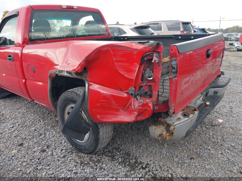 2005 Chevrolet Silverado 1500 Work Truck VIN: 1GCEC14X85Z358783 Lot: 43275149