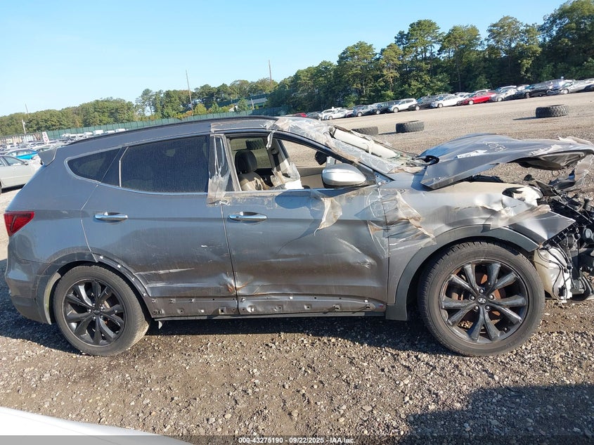 2017 Hyundai Santa Fe Sport 2.0T Ultimate VIN: 5XYZWDLA4HG401722 Lot: 43275190