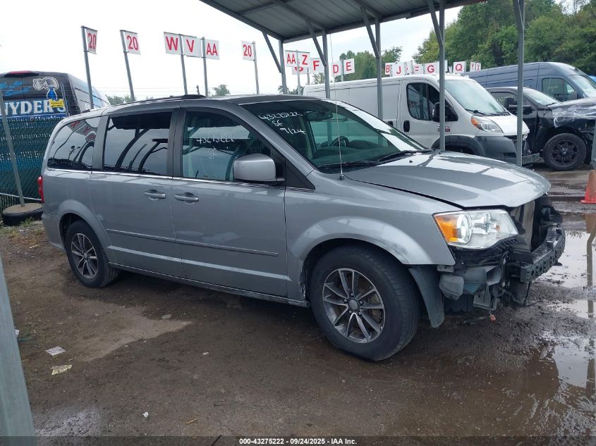 2017 Dodge Grand Caravan Sxt VIN: 2C4RDGCG0HR858356 Lot: 43275222