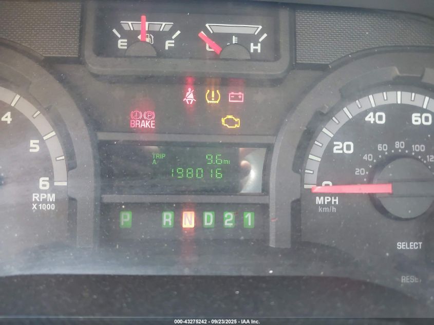 2010 Ford E-250 Commercial/Recreational VIN: 1FTNE2EW0ADA28567 Lot: 43275242