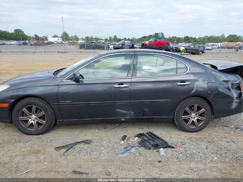 2004 Lexus Es 330 VIN: JTHBA30G245033559 Lot: 43275251