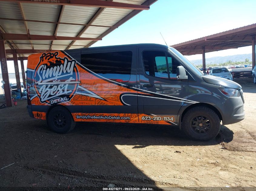 2022 Mercedes-Benz Sprinter 2500 Standard Roof I4 Diesel VIN: W1W4DBHYXNT084530 Lot: 43275271