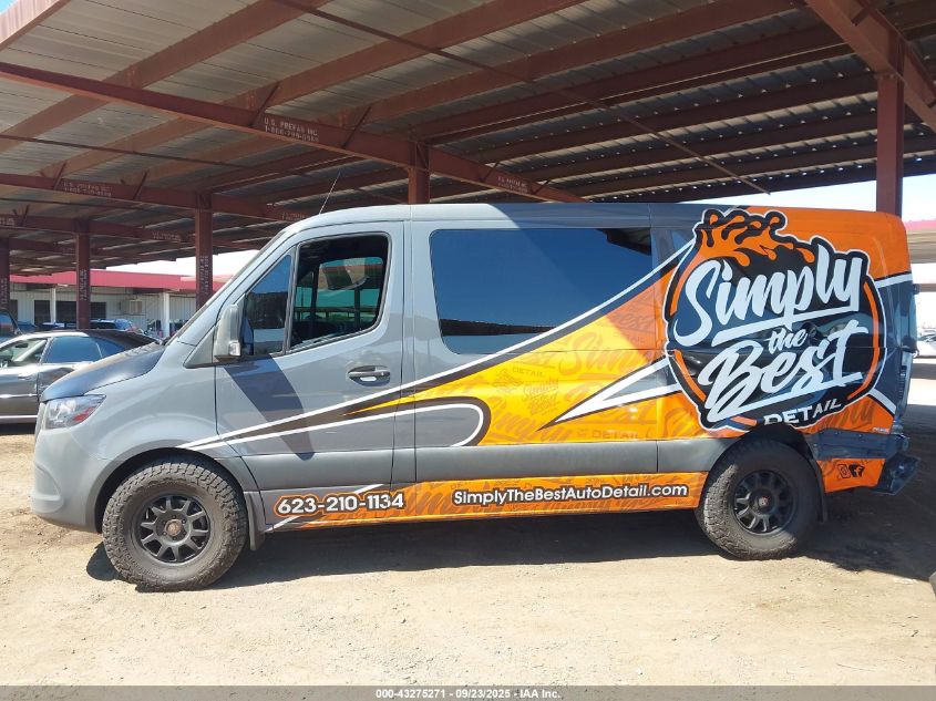 2022 Mercedes-Benz Sprinter 2500 Standard Roof I4 Diesel VIN: W1W4DBHYXNT084530 Lot: 43275271