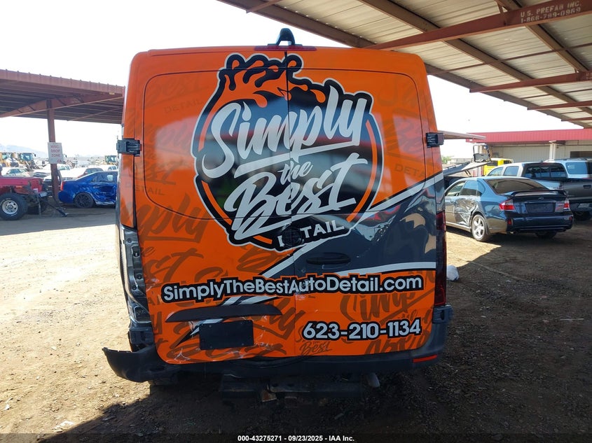 2022 Mercedes-Benz Sprinter 2500 Standard Roof I4 Diesel VIN: W1W4DBHYXNT084530 Lot: 43275271