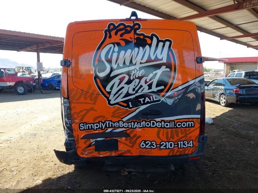 2022 Mercedes-Benz Sprinter 2500 Standard Roof I4 Diesel VIN: W1W4DBHYXNT084530 Lot: 43275271