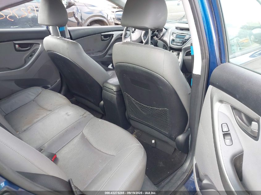 2013 Hyundai Elantra Limited VIN: KMHDH4AE9DU699599 Lot: 43275285