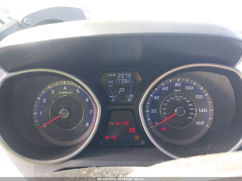 2013 Hyundai Elantra Limited VIN: KMHDH4AE9DU699599 Lot: 43275285