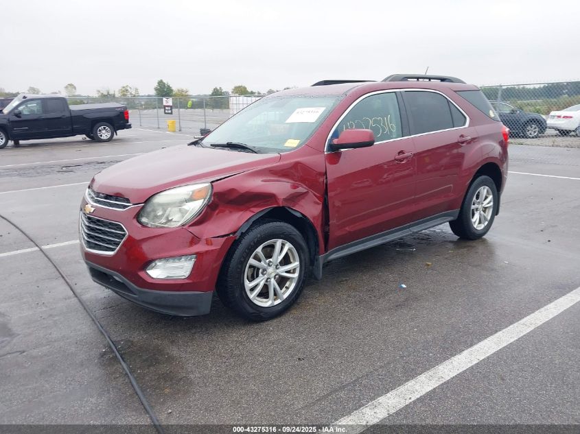 2017 CHEVROLET EQUINOX LT - 2GNFLFEK8H6232273