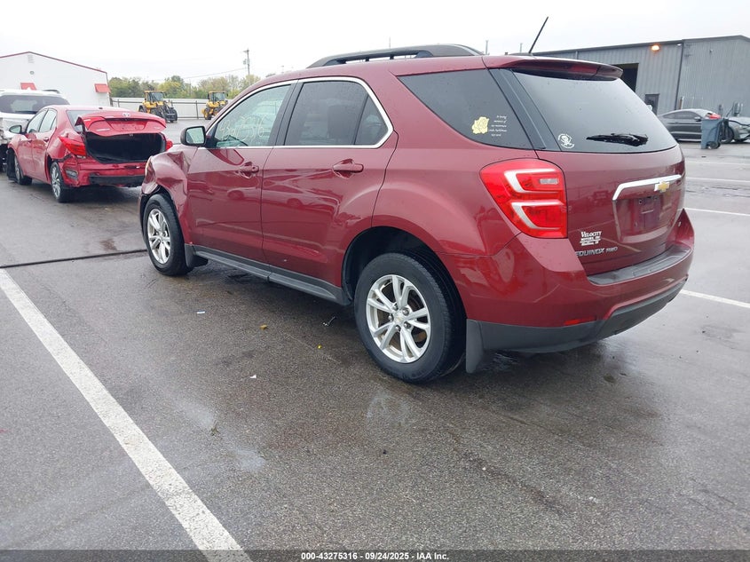 2017 CHEVROLET EQUINOX LT - 2GNFLFEK8H6232273