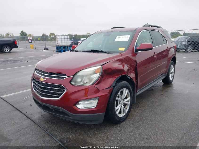 2017 CHEVROLET EQUINOX LT - 2GNFLFEK8H6232273
