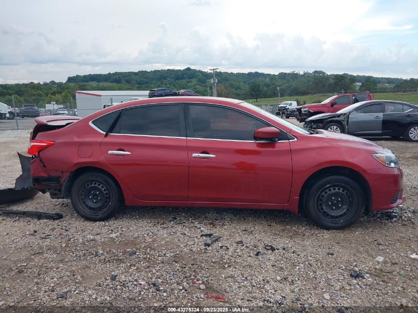 2016 Nissan Sentra Sv VIN: 3N1AB7AP2GY277187 Lot: 43275324