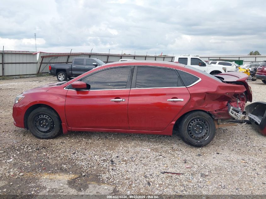 2016 Nissan Sentra Sv VIN: 3N1AB7AP2GY277187 Lot: 43275324