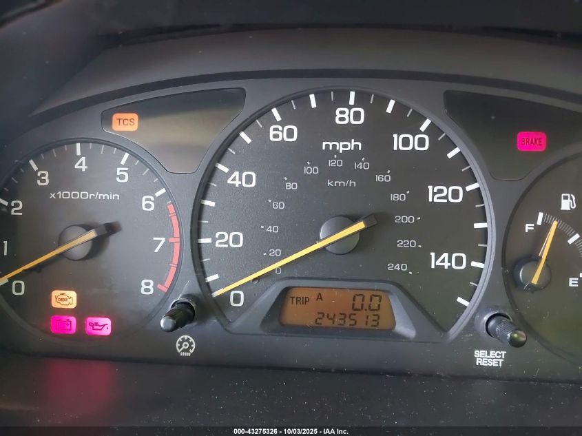 2001 Honda Accord 3.0 Ex VIN: 1HGCG16571A033690 Lot: 43275326