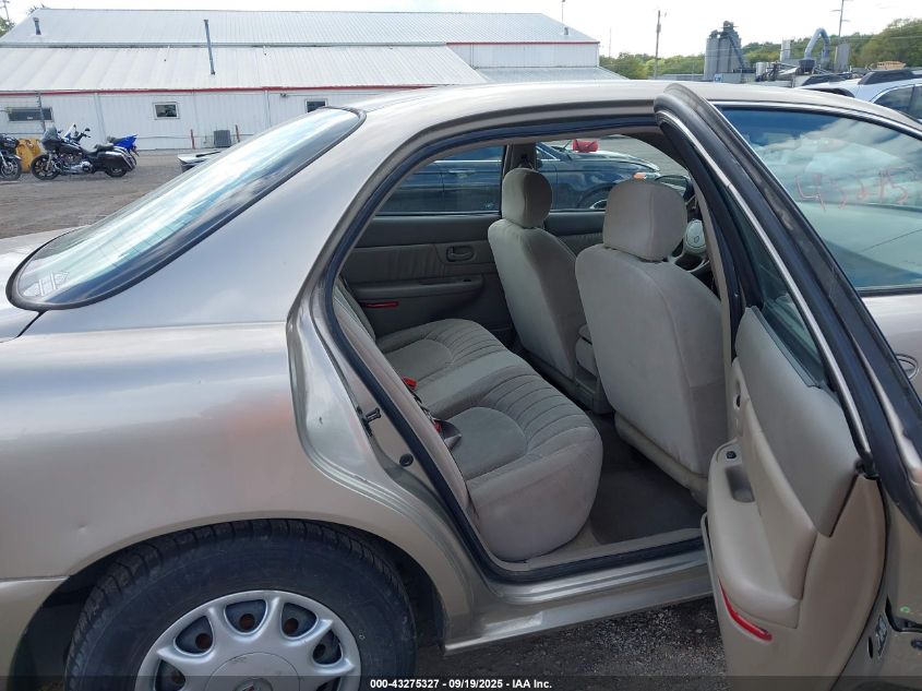 1999 Buick Century Custom VIN: 2G4WS52M5X1451033 Lot: 43275327