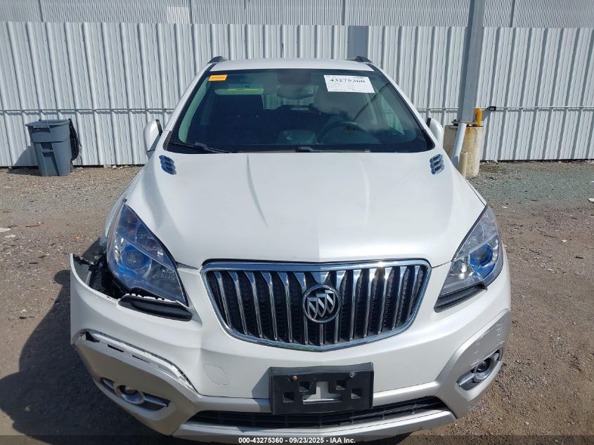 2015 Buick Encore Convenience VIN: KL4CJBSBXFB175206 Lot: 43275360