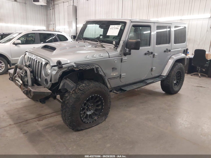 2013 JEEP WRANGLER UNLIMITED SAHARA 1C4BJWEG8DL608710