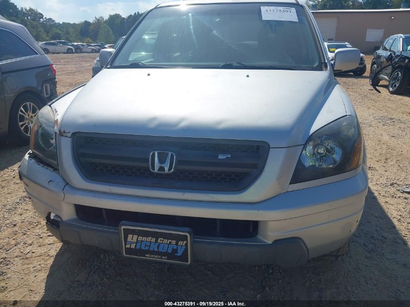 2004 Honda Pilot Ex-L VIN: 2HKYF18634H599940 Lot: 43275391
