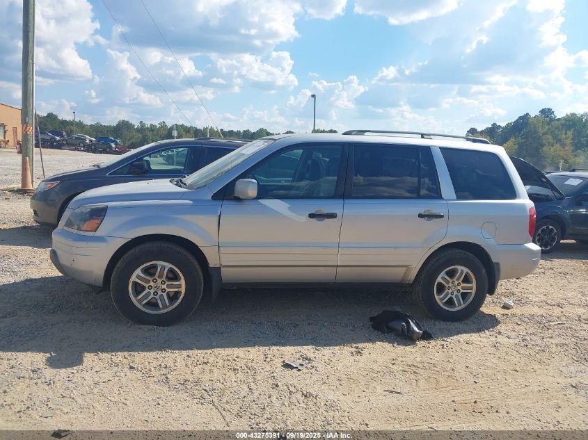 2004 Honda Pilot Ex-L VIN: 2HKYF18634H599940 Lot: 43275391