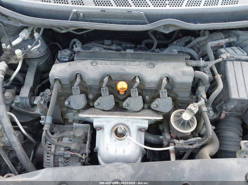 2008 Honda Civic Lx VIN: 2HGFA165X8H326753 Lot: 43275394