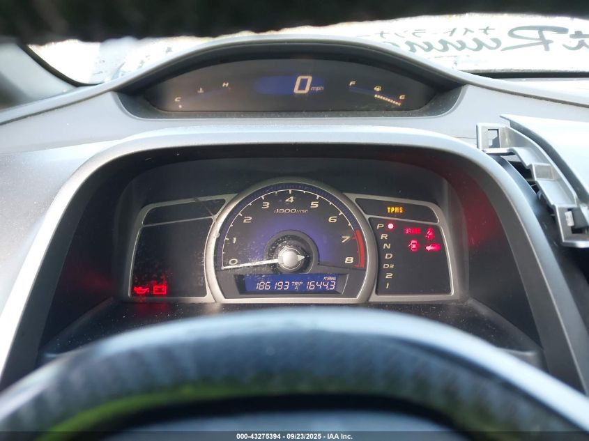 2008 Honda Civic Lx VIN: 2HGFA165X8H326753 Lot: 43275394