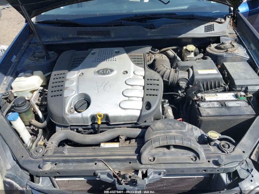 2006 Kia Optima Ex V6 (New)/Lx V6 (New) VIN: KNAGE124865026067 Lot: 43275401