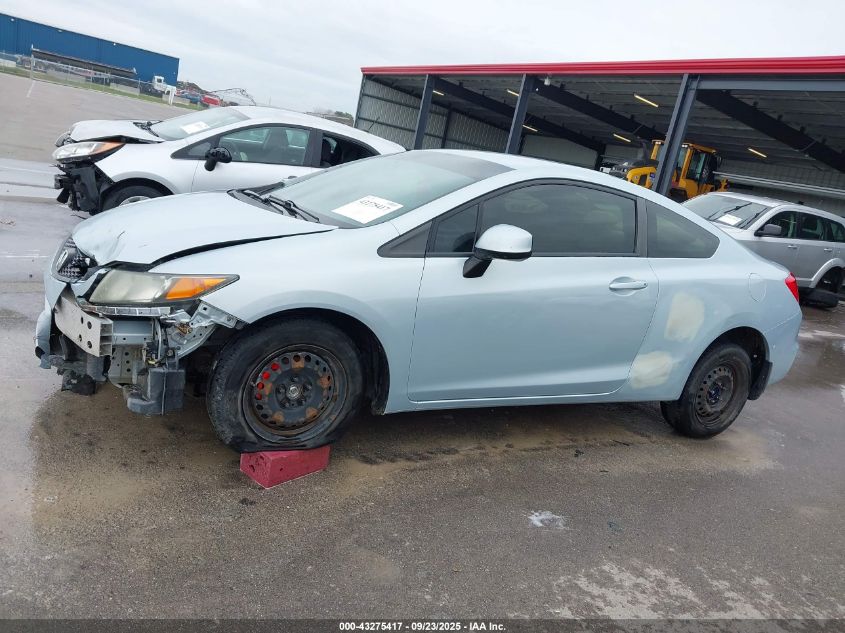 2012 Honda Civic Lx VIN: 2HGFG3A57CH522210 Lot: 43275417