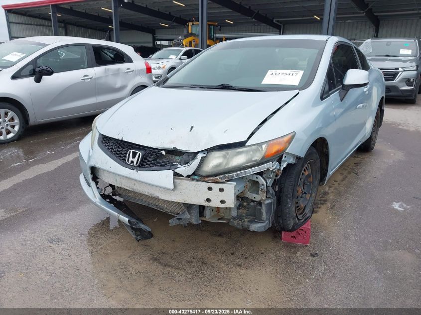 2012 Honda Civic Lx VIN: 2HGFG3A57CH522210 Lot: 43275417