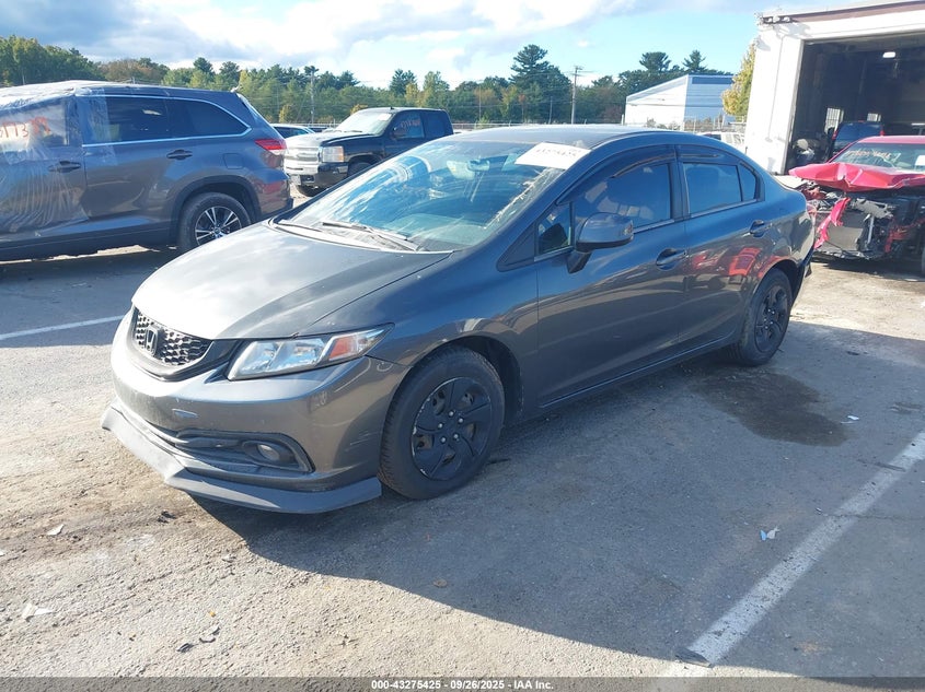 2HGFB2F52DH565954 2013 HONDA CIVIC photo no. 2