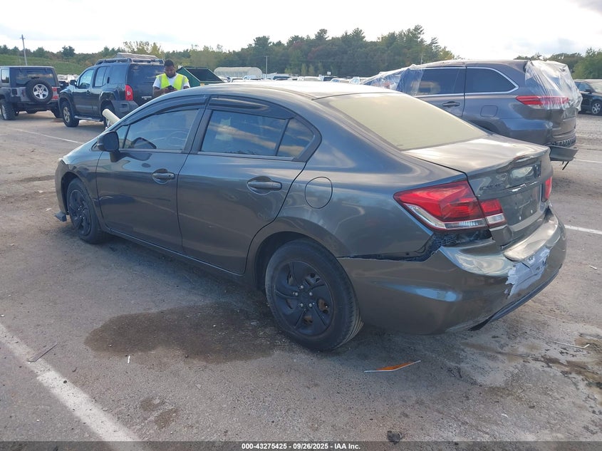 2HGFB2F52DH565954 2013 HONDA CIVIC photo no. 3