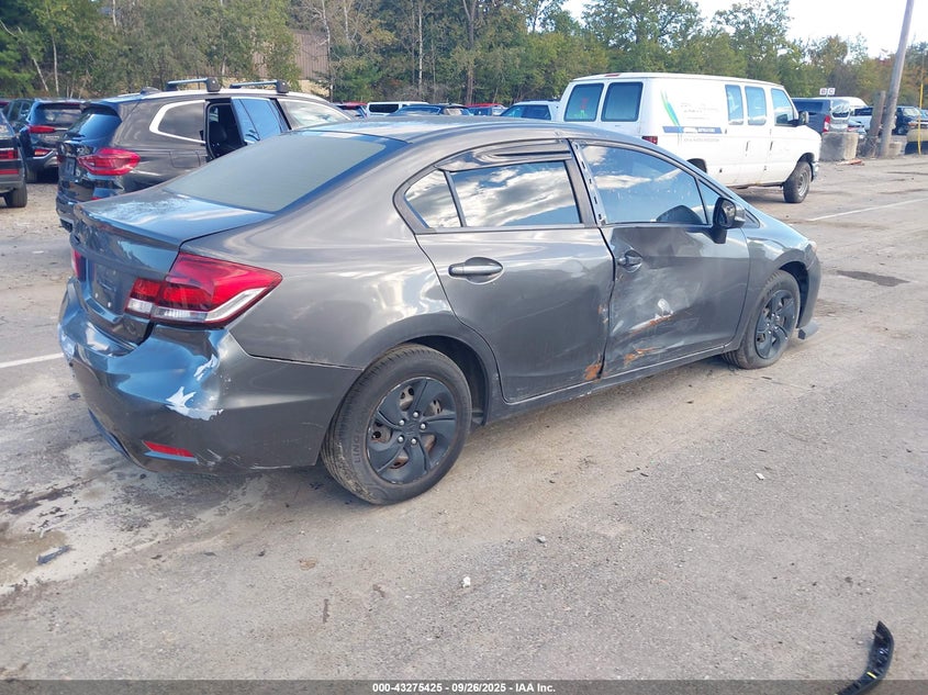 2HGFB2F52DH565954 2013 HONDA CIVIC photo no. 4