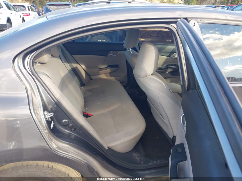 2013 Honda Civic Lx VIN: 2HGFB2F52DH565954 Lot: 43275425