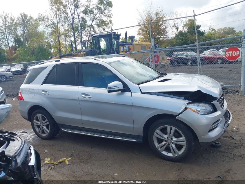 2015 Mercedes-Benz Ml 350 4Matic VIN: 4JGDA5HB4FA614081 Lot: 43275453