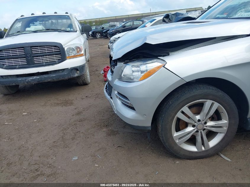 2015 Mercedes-Benz Ml 350 4Matic VIN: 4JGDA5HB4FA614081 Lot: 43275453