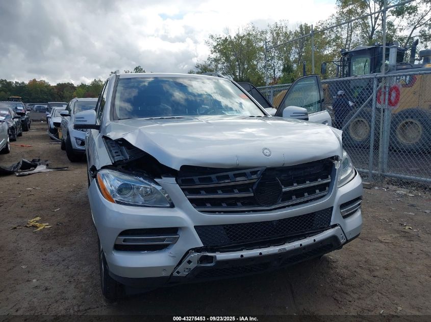 2015 Mercedes-Benz Ml 350 4Matic VIN: 4JGDA5HB4FA614081 Lot: 43275453