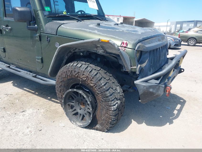 2008 Jeep Wrangler Unlimited X VIN: 1J4GB39138L649155 Lot: 43275455