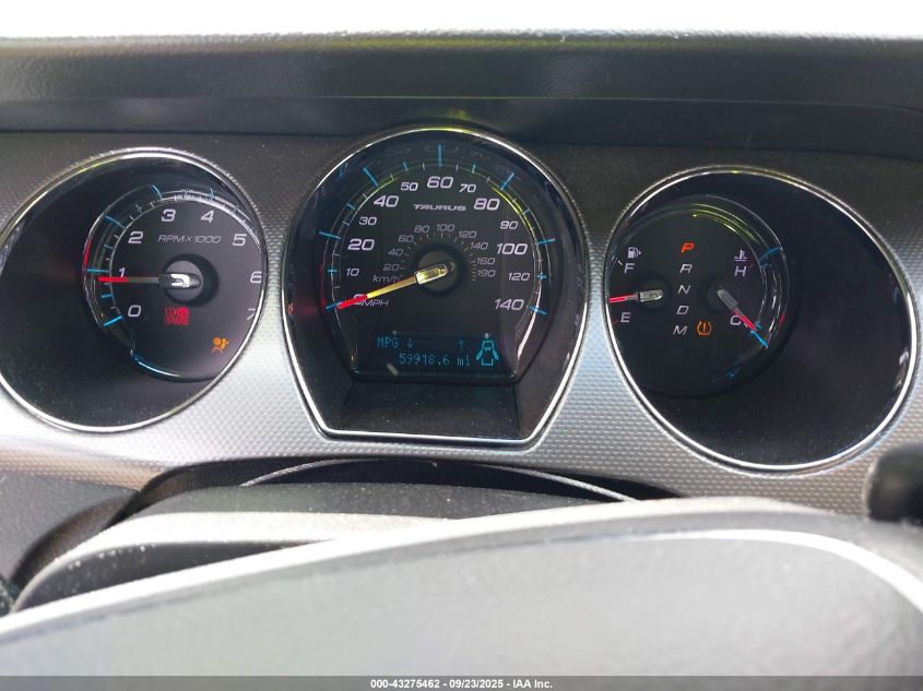 2011 Ford Taurus Sel VIN: 1FAHP2EW4BG190702 Lot: 43275462