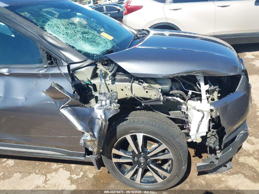 2020 Nissan Kicks Sr Xtronic Cvt VIN: 3N1CP5DVXLL543569 Lot: 43275473