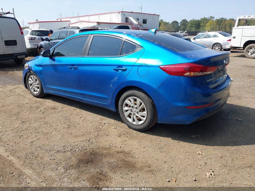 2017 HYUNDAI ELANTRA SE - 5NPD74LF7HH209898