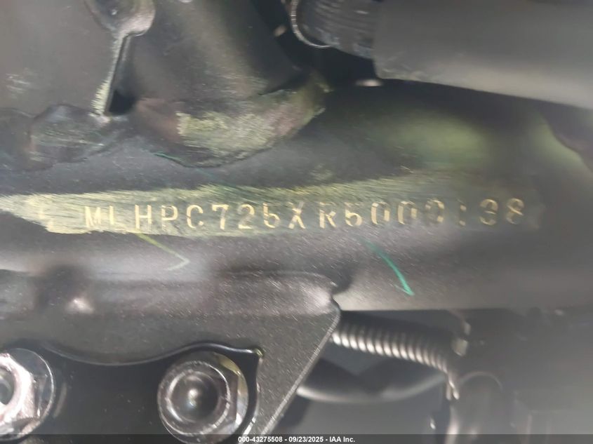 2024 Honda Cb500 Xa VIN: MLHPC725XR5000138 Lot: 43275508