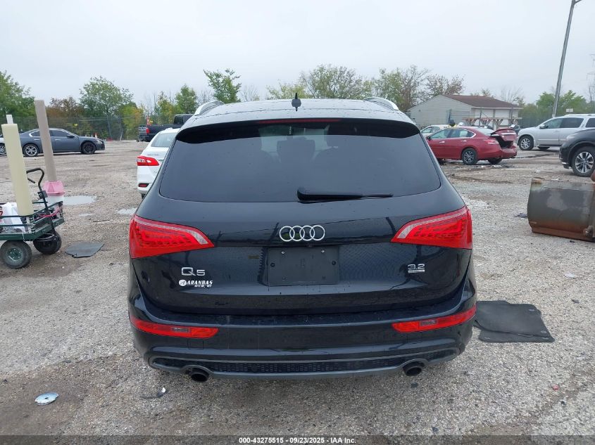 2012 Audi Q5 3.2 Premium Plus VIN: WA1DKAFP4CA136095 Lot: 43275515