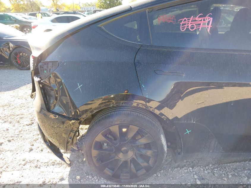 2023 Tesla Model Y Awd/Long Range Dual Motor All-Wheel Drive VIN: 7SAYGDEE2PF851838 Lot: 43275548